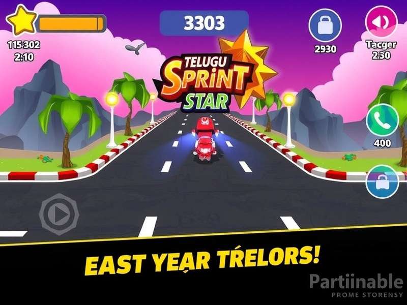 Telugu Sprint Star Gameplay Screenshot
